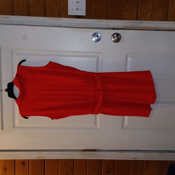 Ny & Co Red/White Stars Playsuit W/Button down front and loose shorts NEW COND - Picture 4 of 10